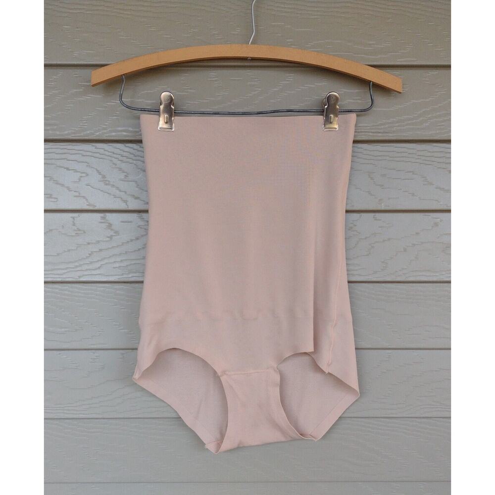 Skinnygirl Womens Tan Nude Beige Smooth Shaper Tummy Control Size M #7518-66